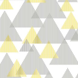Fata de masa impermeabila, Casa de bumbac, Hipster, 220x140 cm, geometric, gri si galben