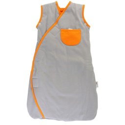 Sac de dormit multifunctional Grey Orange Zoo Animal Travel 0-3 luni 2.5 Tog
