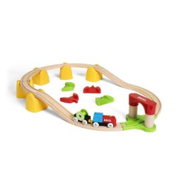 Set trenulet cu baterii primul meu trenulet BRIO