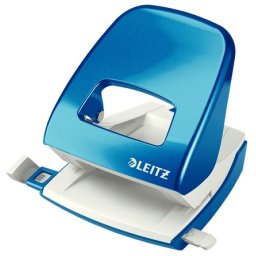 Perforator metalic LEITZ WOW 5008 NeXXt Series, 30 coli, albastru