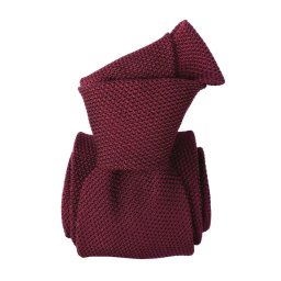 Cravata matase Grenadine Gentlemen`s Corner - burgundy