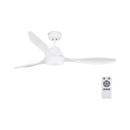 Ventilator LED de tavan FARO 33346 POLARIS LED/18W/230V alb d. 132 cm + telecomandă