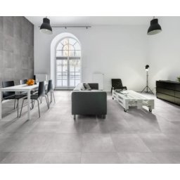 Gresie portelanata Sintesi Italia, Ambienti Grigio Rectificata 80,2x80,2 cm -AMBG802802