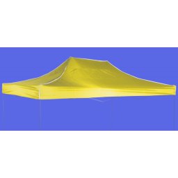 Prelată acoperiș 3x4,5m - hexagonal, Galben