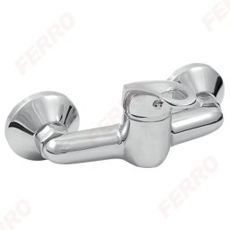 Baterie perete dus Blanca Eko, crom cu accesorii - BCB77