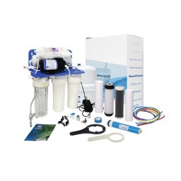 Purificator apa cu osmoza inversa Aquafilter in 5 trepte si pompa booster