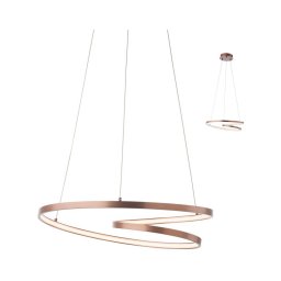 Redo AVENIR — lustră LED suspendată pe cablu, 30W, 230V (model 01-1378)