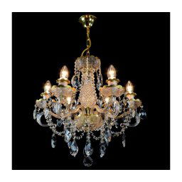 Wranovsky JWZ148062100 - Lustră de cristal pe lanț DIAMANT 6xE14/40W/230V