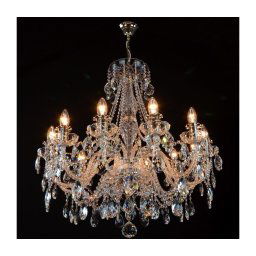 Lustră de cristal pe lanț Wranovsky JWZ124122101 IMPERIAL 12xE14/40W/230V