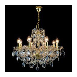 Wranovsky JWZ151082130 - Lustră de cristal pe lanț CLASSE 8xE14/40W/230V