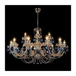 Wranovsky JWZ166182231 - Lustră de cristal pe lanț OCEAN 18xE14/40W/230V