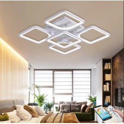 Lustra LED 108W Dimabila cu Telecomanda 3 Functii