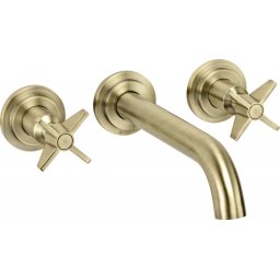 Temisto baterie lavoar cu montaj incastrat finisaj bronz / antichizat BQTM54D