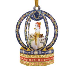 Santoro Ornament de brad Craciun Baubles Om de zapada