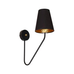 Aplică perete VICTORIA 1xE27/60W/230V negru