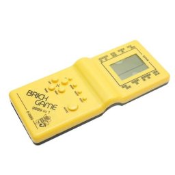 Consola de jocuri Brick Game retro, galben