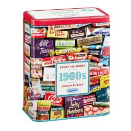 Puzzle in cutie metal 500 piese - Dulciurile anilor 1960