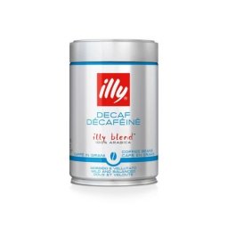 Cafea boabe ILLY Espresso Decofeinizata in cutie metalica, 250g
