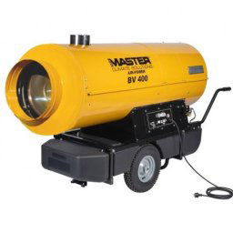 BV 400 Master Incalzitor cu ardere indirecta pe motorina putere maxima de 110 kW si flux de aer 6200 m³/h