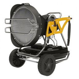 Incalzitor cu motorina cu ardere catalitica tip XL 91 Master cu putere maxima de 43 kW si comanda cu termostat