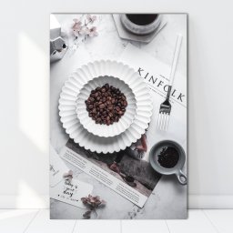 Tablou Canvas Boabe de Cafea CMH81 (Dimensiune LxH: 70x105cm)