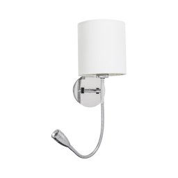 Rabalux 6529 - Aplica LED LARKIN 1xE27/40W+LED/3W, iluminare perete