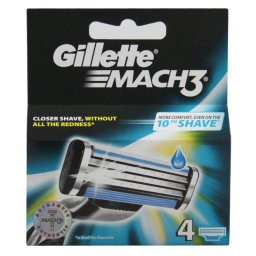 Gillette Mach3 Rezerva 4 Buc