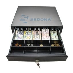 Sertar de bani Extra Large MK460 (Tip deschidere - Cu cheie si electrica (din casa de marcat))