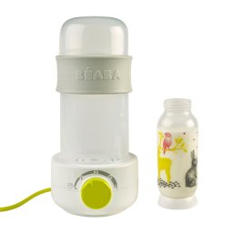 Incalzitor biberoane si sterilizator Beaba Baby Milk Second Neon