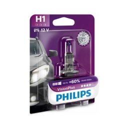 Bec auto Philips VISION PLUS 12258VPB1 H1 P14,5s/55W/12V