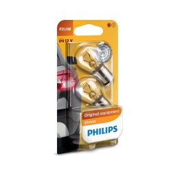SET 2x Bec auto Philips VISION 12594B2 BAZ15d/4W/12V