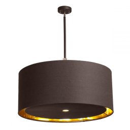Lustră modernă dormitor Balance maro, D-70cm, 4 becuri, BALANCE-PXL-BRPB