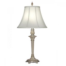 Lampă de bufet XXL Hampton, argintiu/alb, H-84cm, SF-HAMPTON