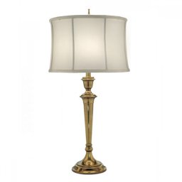 Lampă de bufet XXL Syracuse, alamă/ivoriu, H-79cm, SF-SYRACUSE-BB