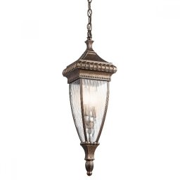 Pendul renascentist Venetian Rain, bronz, IP23, H=70-190cm, KL-VENETIAN8-M