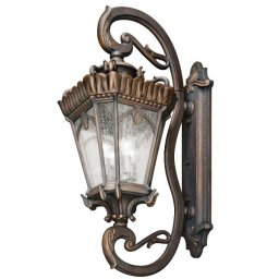 Aplică catedrala Tournai XXXL, H-117cm, 4x100W-E27, IP44, bronz, KL-TOURNAI1G-XL