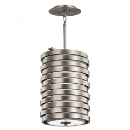 Lustră Roswell, D:27cm, H:55-145cm, nichel, KL-ROSWELL-P-A