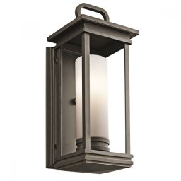 Aplică pasarela Kichler South Hope, bronz, L:18cm, H:45cm, 1x60W-E27, KL-SOUTH-HOPE-M