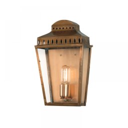 Aplică MANSION, alamă, H:37.5cm, IP44, MANSION-HOUSE-BR