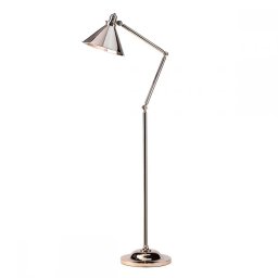 Lampadar vintage Provence, nichel, H:167,3 cm, PV-FL-PN