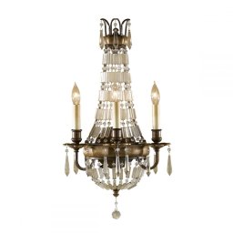 Aplică BELLINI, bronz, H:58.4cm, 3 becuri, FE-BELLINI-W3