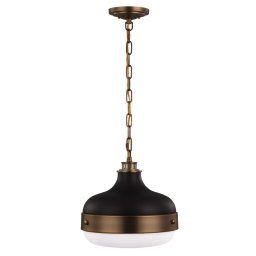 Pendul CADENCE, alamă, H:200.7cm, 2 becuri, FE-CADENCE-2P-MB