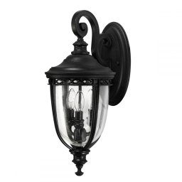 Aplică ENGLISH BRIDLE Medium, negru, H:50cm, IP44, 3 becuri, FE-EB2-M-BLK