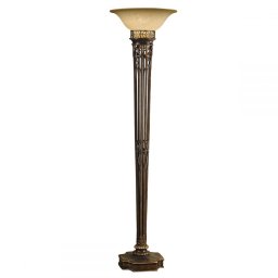 Lampadar clasic Opera, bronz/auriu inchis, H:188.6cm, FE-OPERA-TCH