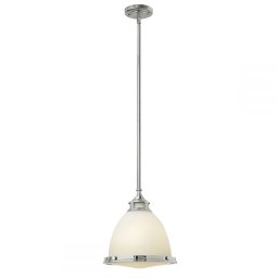 Pendul Amelia M, crom, 1xE27, D:32,4 cm, HK-AMELIA-P-M-CM