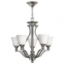 Lustră BOLLA, nichel, H:224cm, 5 becuri, HK-BOLLA5