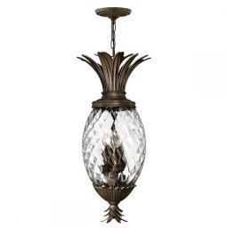 Pendul PLANTATION, bronz, H:236.5cm, 4 becuri, HK-PLANT4-P-PZ