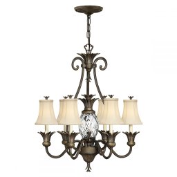 Candelabru PLANTATION, bronz, H:250.5cm, 7 becuri, HK-PLANT7-PZ