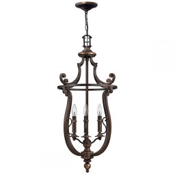 Pendul PLYMOUTH, bronz, H:402.8cm, 4 becuri, HK-PLYMOUTH4-P