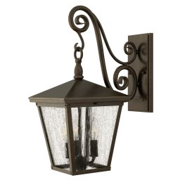 Aplică TRELLIS Medium, bronz, H:50.2cm, IP44, 3 becuri, HK-TRELLIS2-M